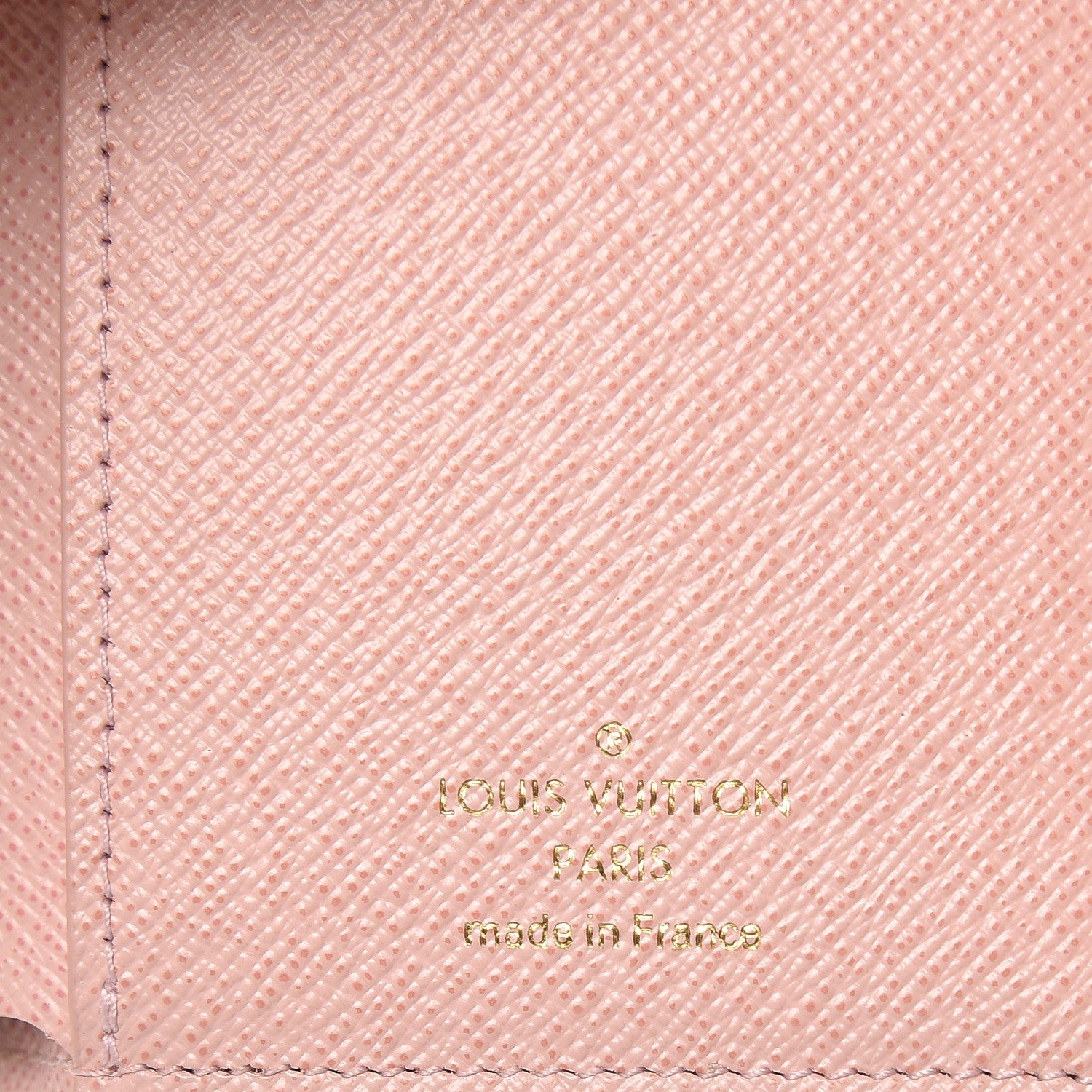 Louis Vuitton Damier Azur Victorine Wallet Rose Ballerine 6 of 7