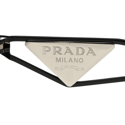 Prada Acetate Sunglasses SPR 14Y Black Slate Gray 6 of 9