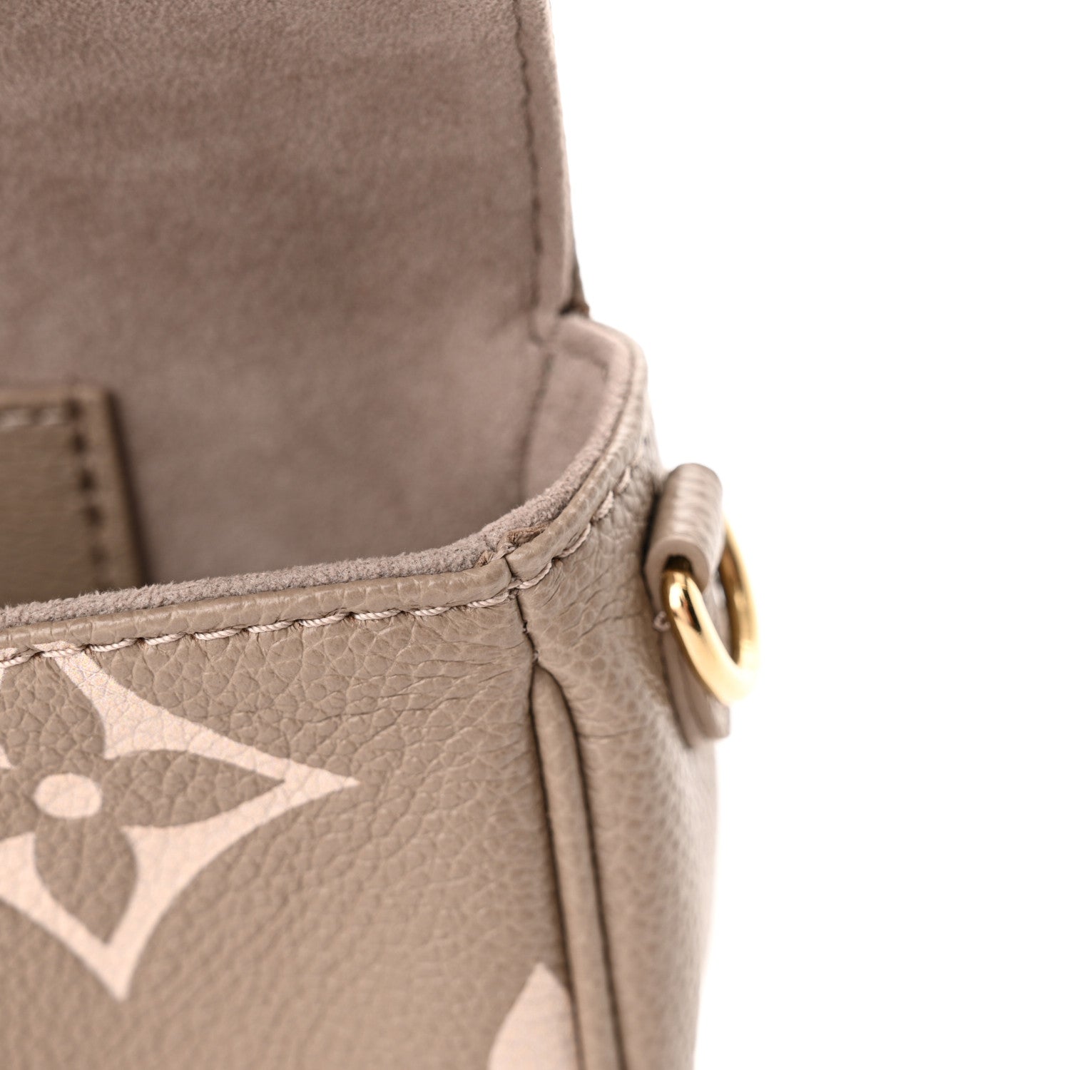 Louis Vuitton Empreinte Monogram Giant Ivy Wallet On Chain Tourterelle Creme 10 of 11