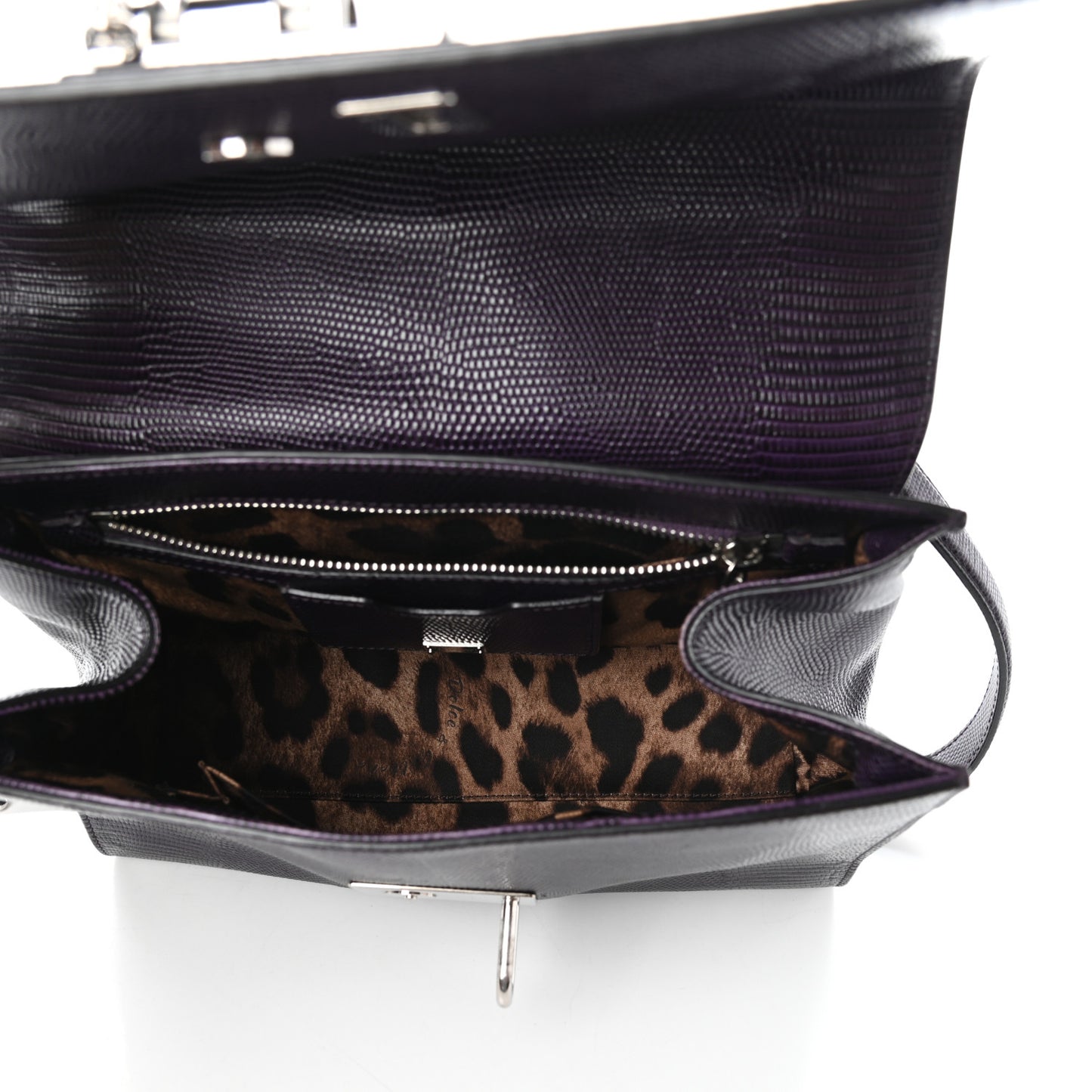 Lizard Calfskin Embossed Medium Monica Tote