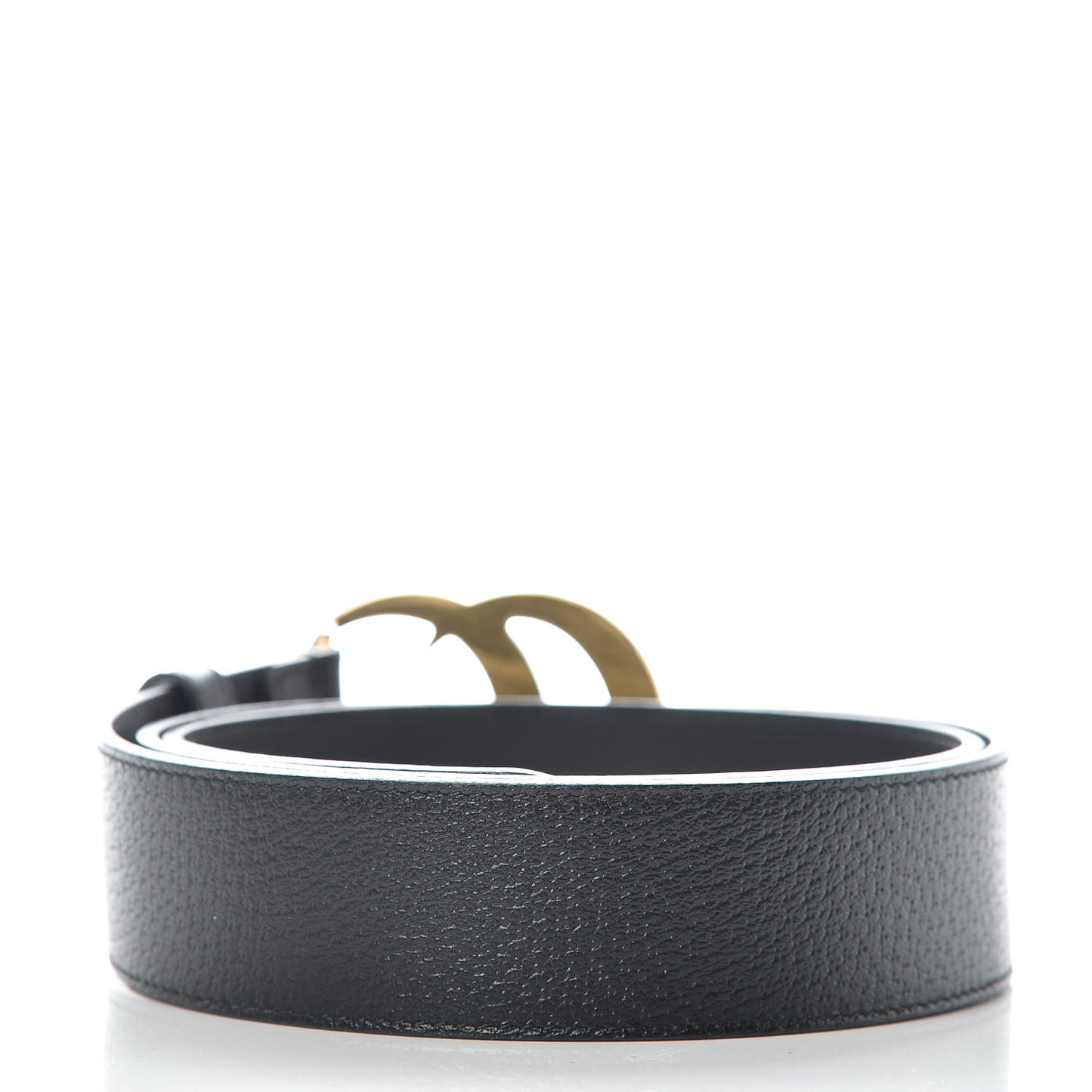 Textured Calfskin Double G 40mm Belt 95 38 Black
