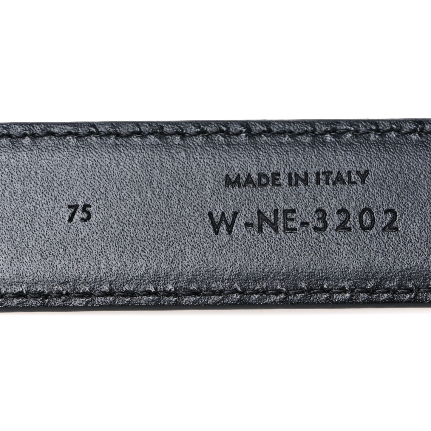 Box Calfskin Medium 25mm Triomphe Belt 75 30 Black