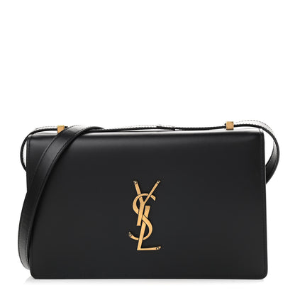 Saint Laurent Smooth Calfskin Shoulder Bag Black 1 of 9