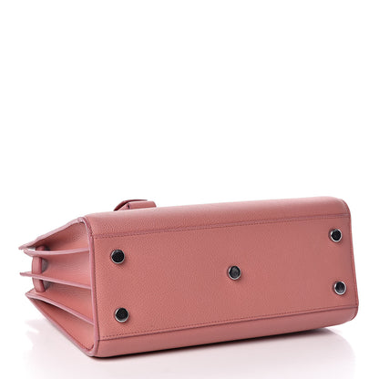 Saint Laurent Grained Calfskin Baby Sac De Jour Dark Rose 4 of 10