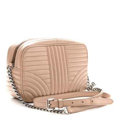Prada Soft Calfskin Diagramme Camera Bag Cipria 3 of 11