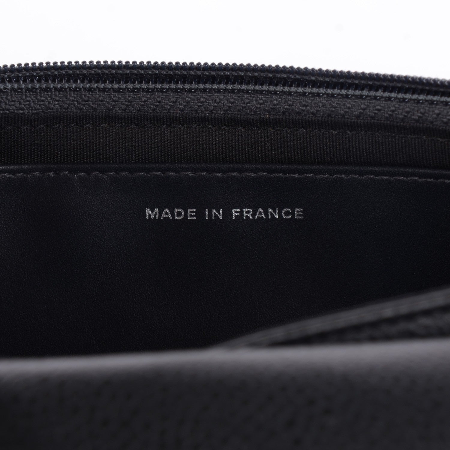 Chanel Caviar Half Moon Wallet on Chain WOC Dark Grey 6 of 8