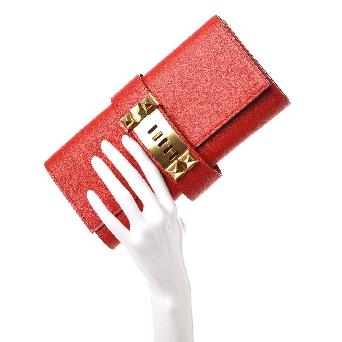 Chevre Mysore Medor 23 Clutch Rouge Tomate
