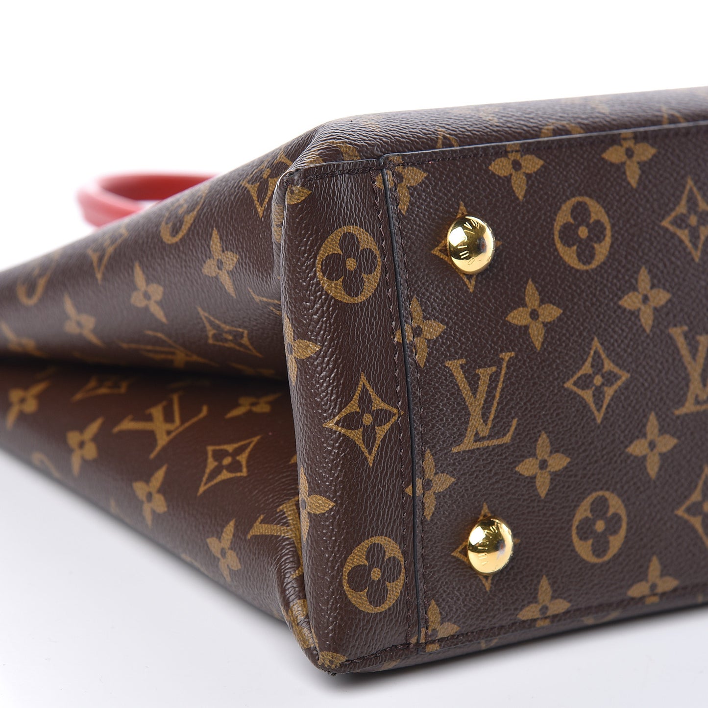 Monogram Flower Tote Coquelicot