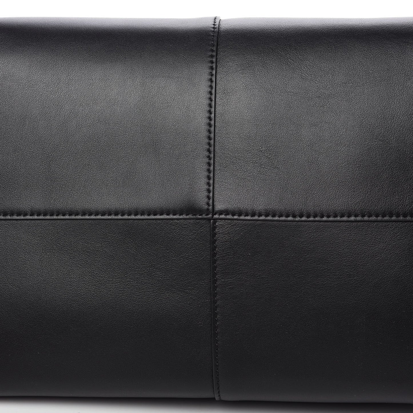 Calfskin Baroque Scarf Tote Black
