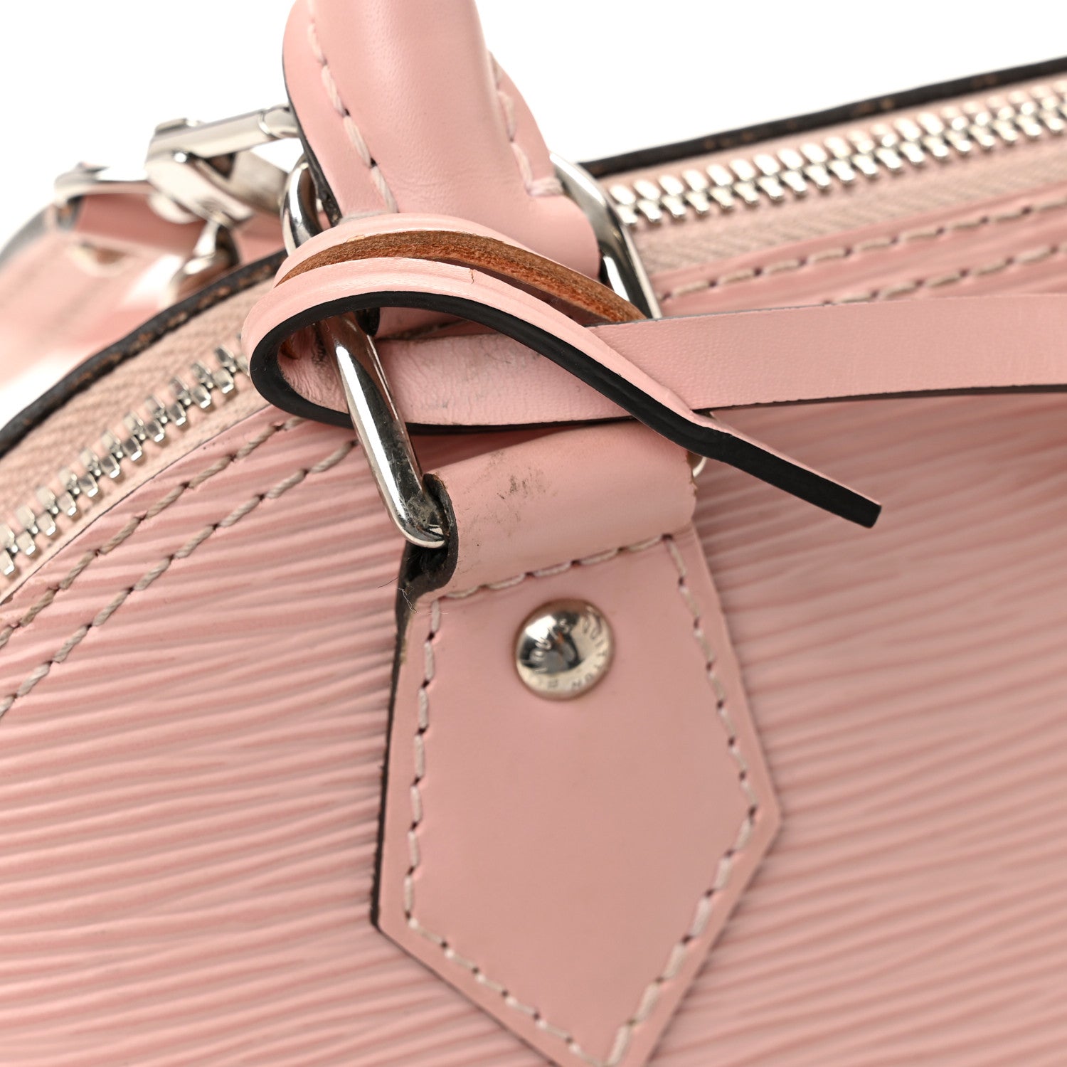 Louis Vuitton Epi Alma BB Rose Ballerine 12 of 13