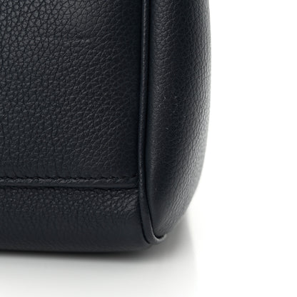 Celine Supple Grained Calfskin Medium Soft 16 Bag Navy Blue 13 of 13