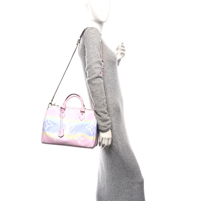 Louis Vuitton Monogram Escale Speedy Bandouliere 30 Pastel 2 of 11