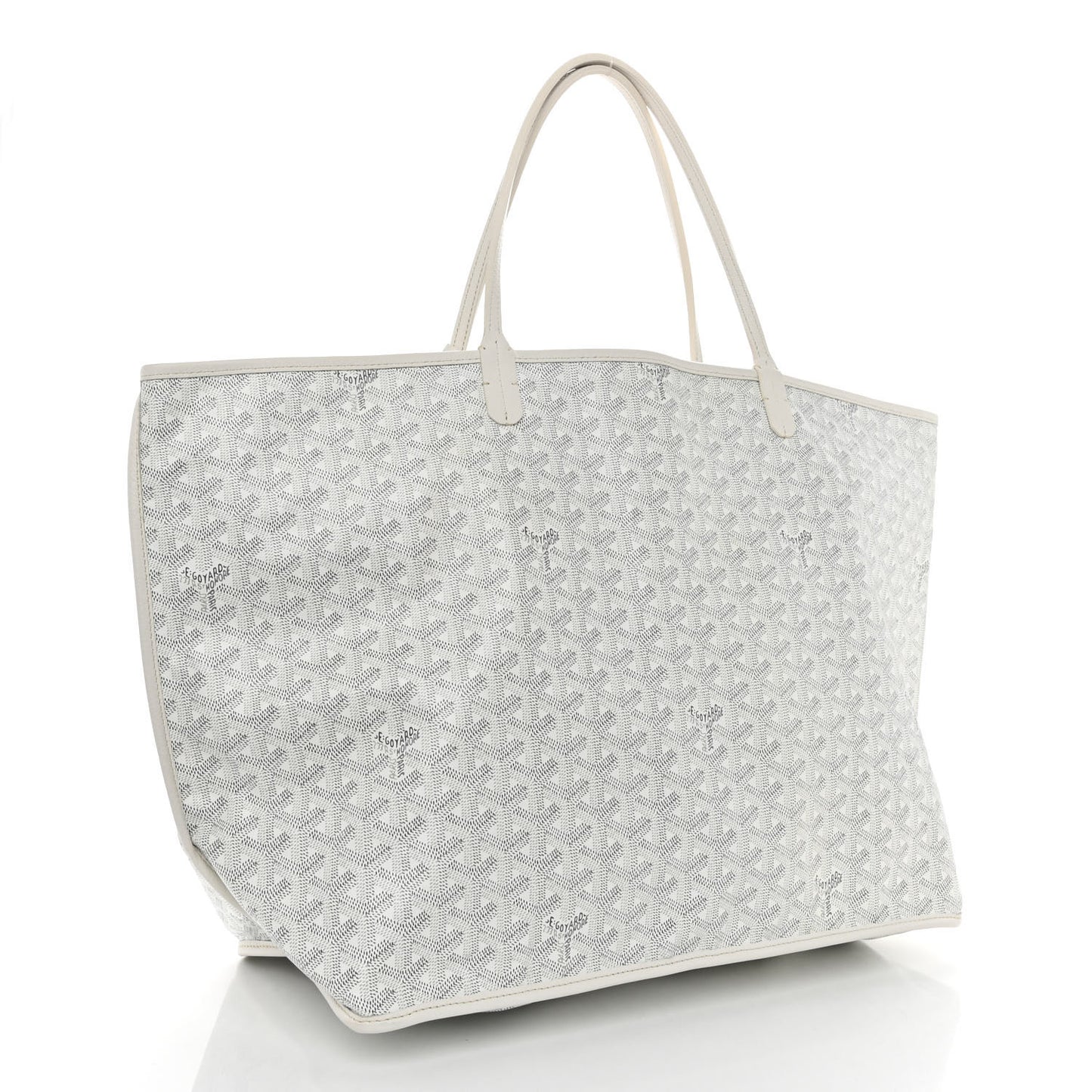 Goyardine Reversible Anjou GM White