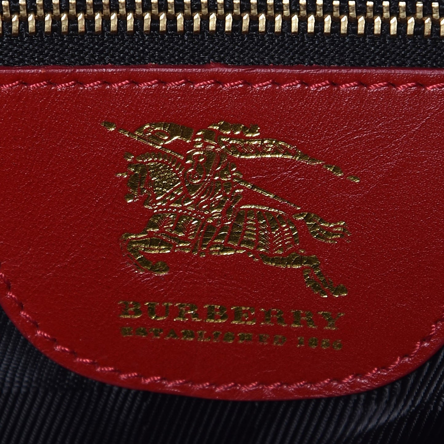 Calfskin Quilted Large Manor Tote Red