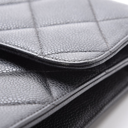 Chanel Caviar Quilted Briefcase Laptop Bag Black 11 of 14