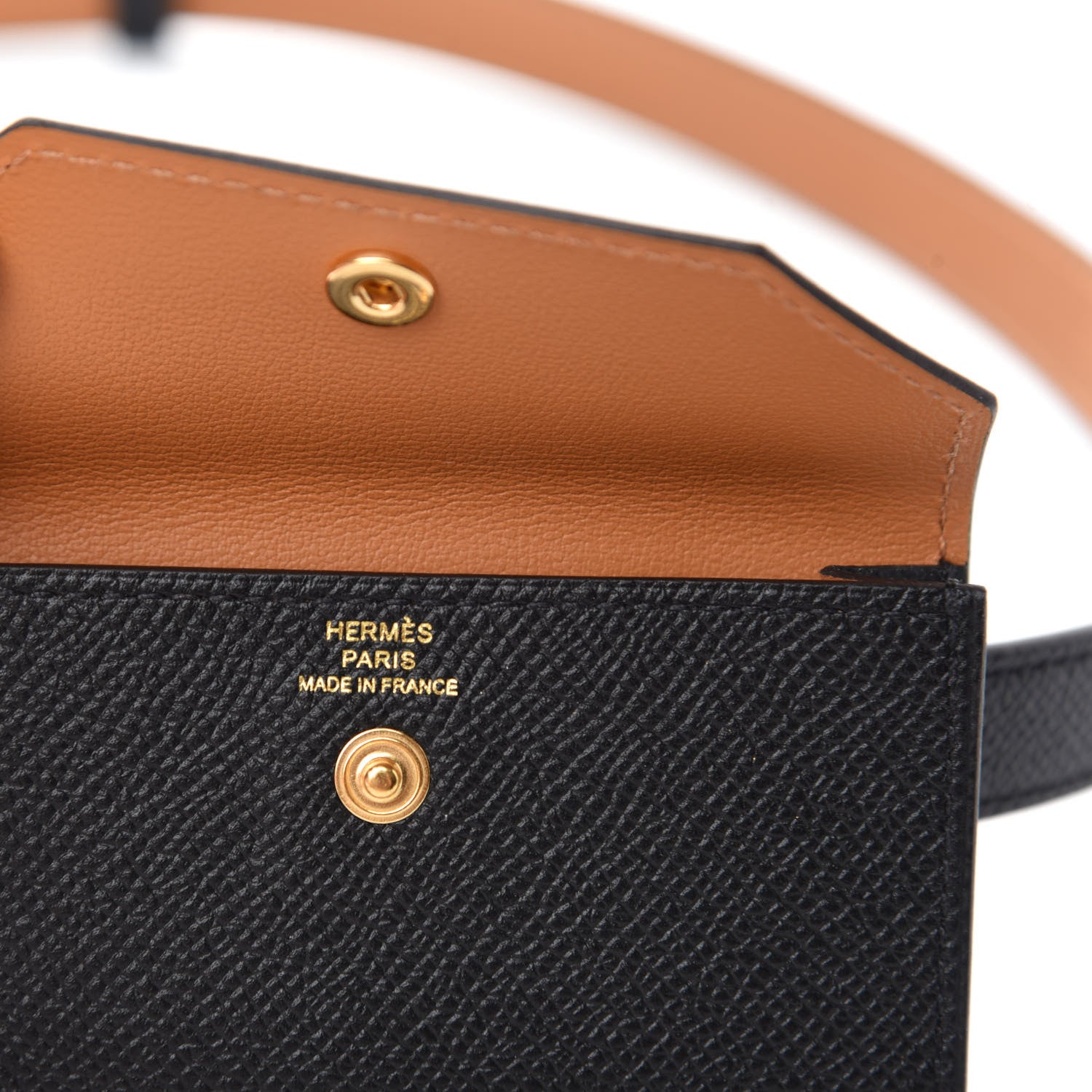 Hermes Epsom Kelly Pocket Belt Black 4 of 8