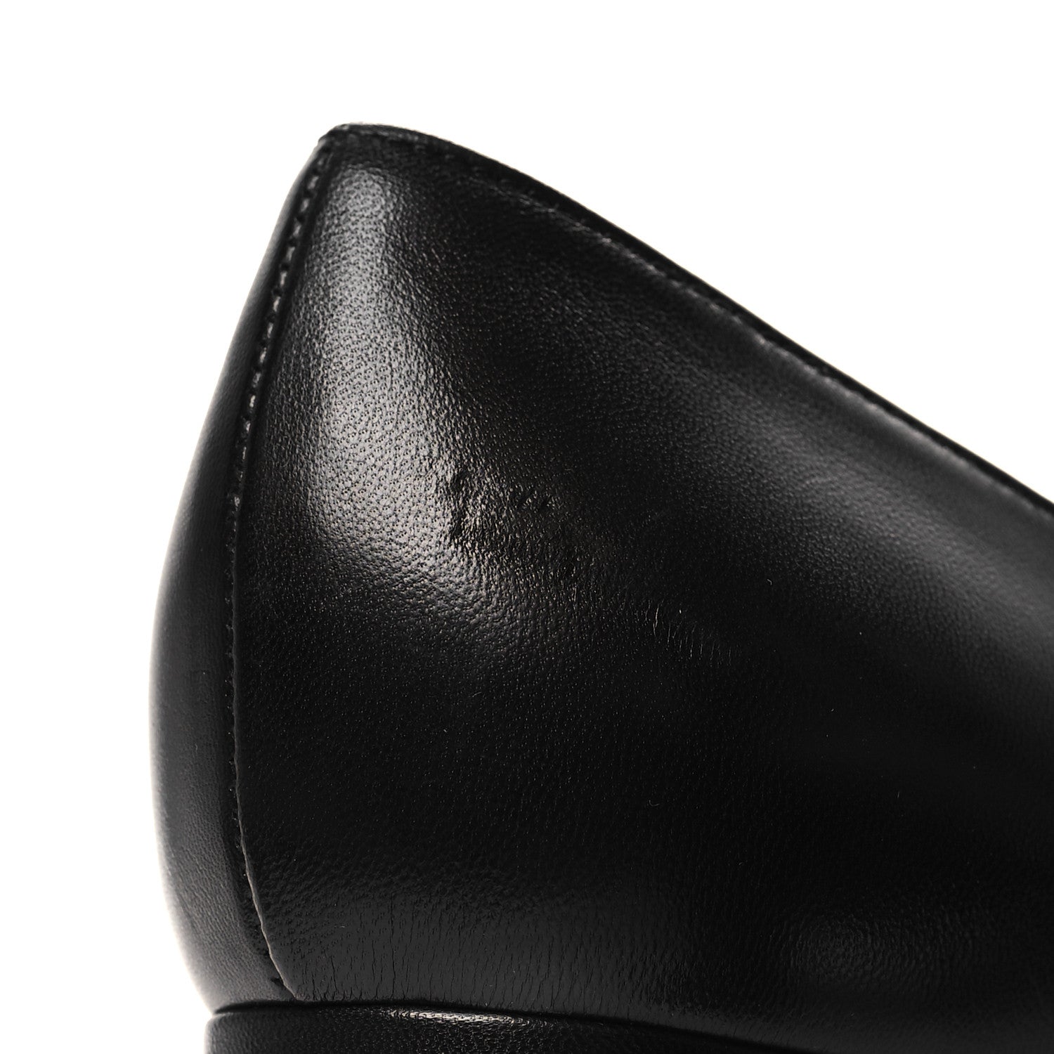 Gucci Malaga Kid Horsebit 75mm Pumps 39 Black 8 of 8