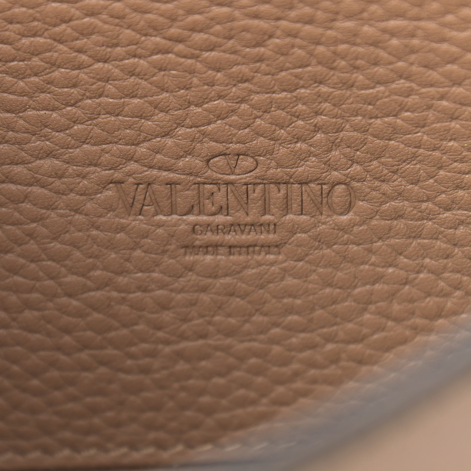 Valentino Garavani Pebbled Calfskin Medium Rockstud Flip Lock Crossbody Bag Deep Alpaca 6 of 8