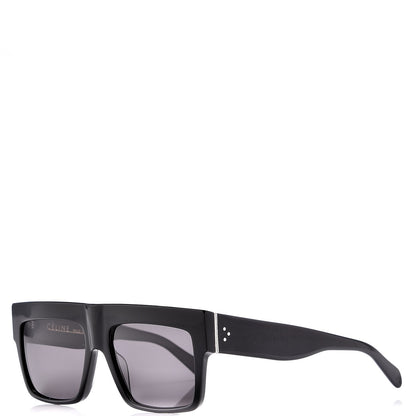 Celine Polarized ZZ Top Sunglasses CL 41756/S Black 1 of 7