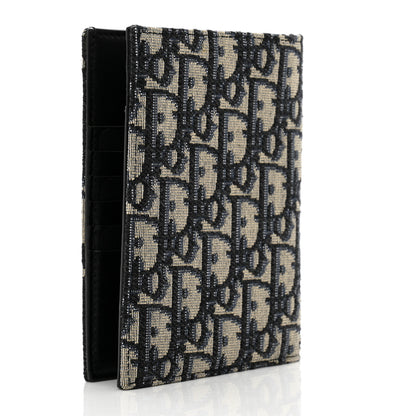 Christian Dior Oblique Passport Holder Blue 3 of 7
