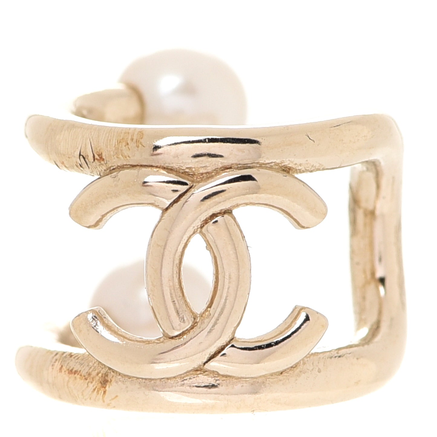 Pearl CC Single Ear Cuff Gold