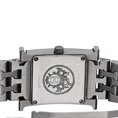 Hermes Stainless Steel 21mm Heure H Hour Quartz Watch 4 of 4