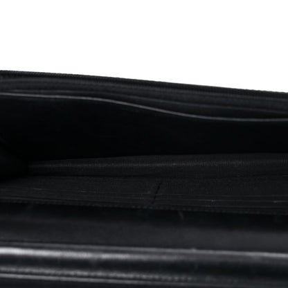 Chanel Lambskin Quilted Boy Wallet On Chain WOC Black 5 of 25