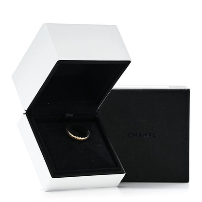 Chanel 18K Yellow Gold Mini Coco Crush Ring 59 8.75 5 of 5