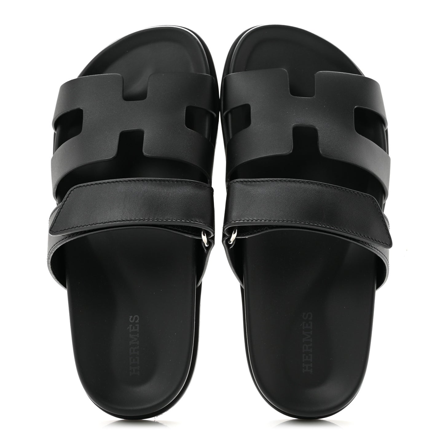 Calfskin Womens Chypre Sandals 36 Black