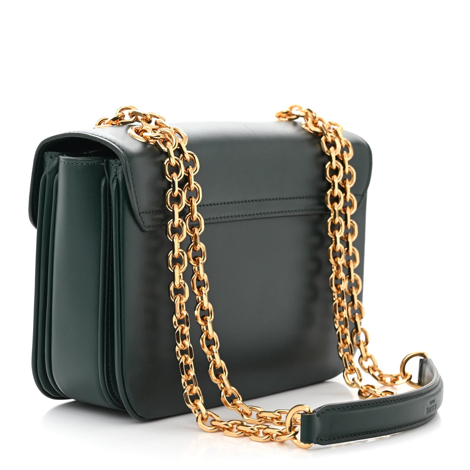 Celine Shiny Calfskin Medium C Bag Amazone 3 of 12