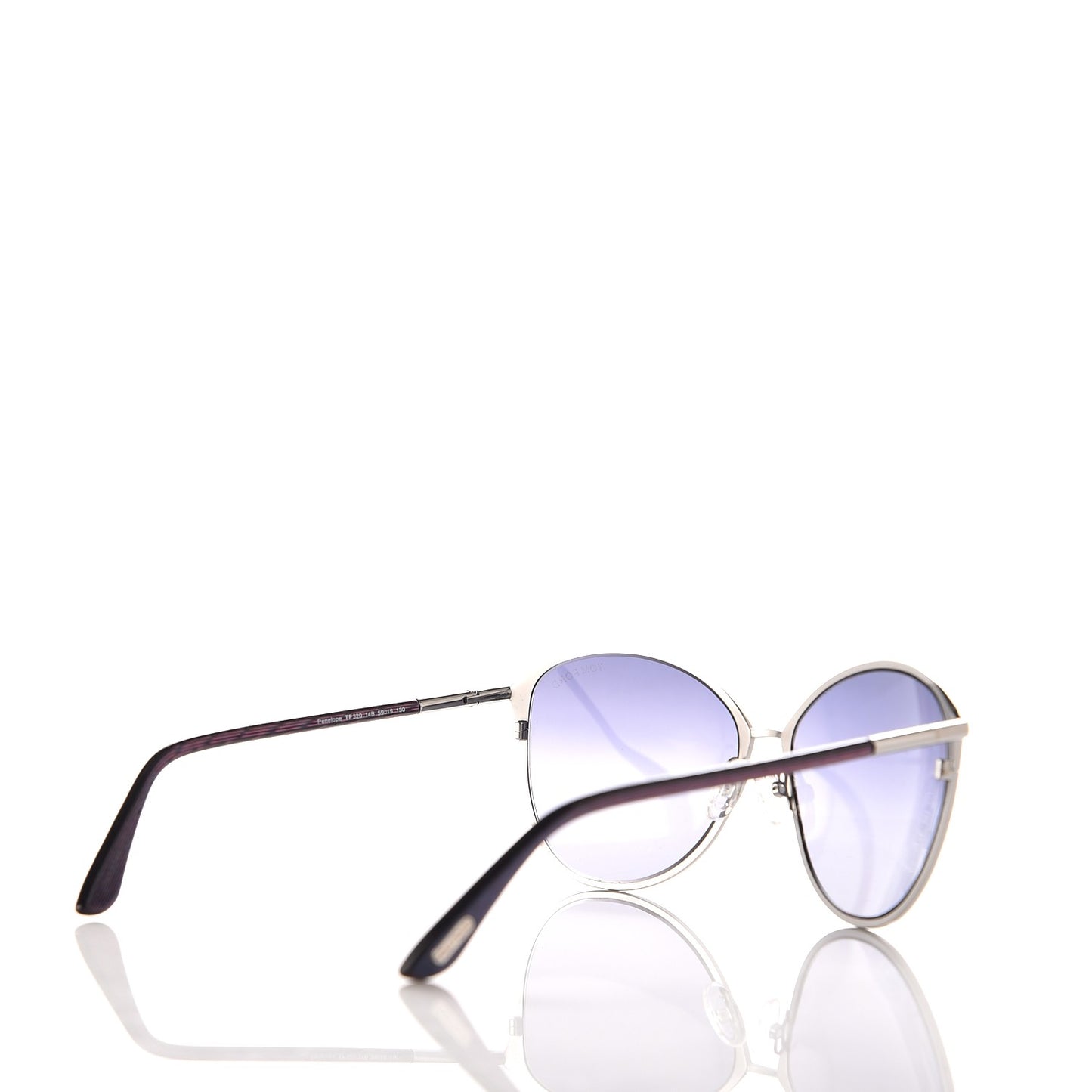 Penelope Vintage Round Sunglasses TF320 Purple