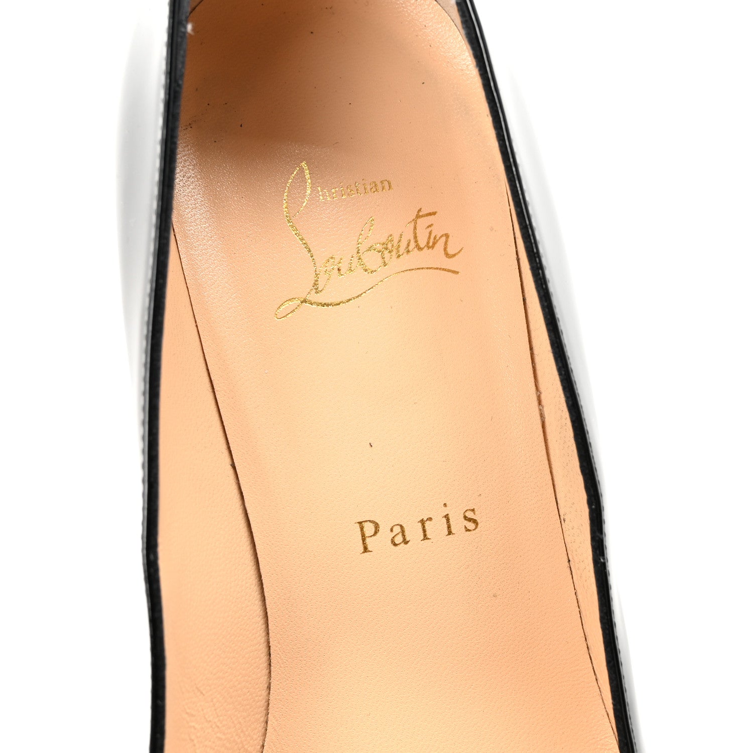 Christian Louboutin Patent Calfskin Miss Sab 55 Pumps 40 Black 8 of 9