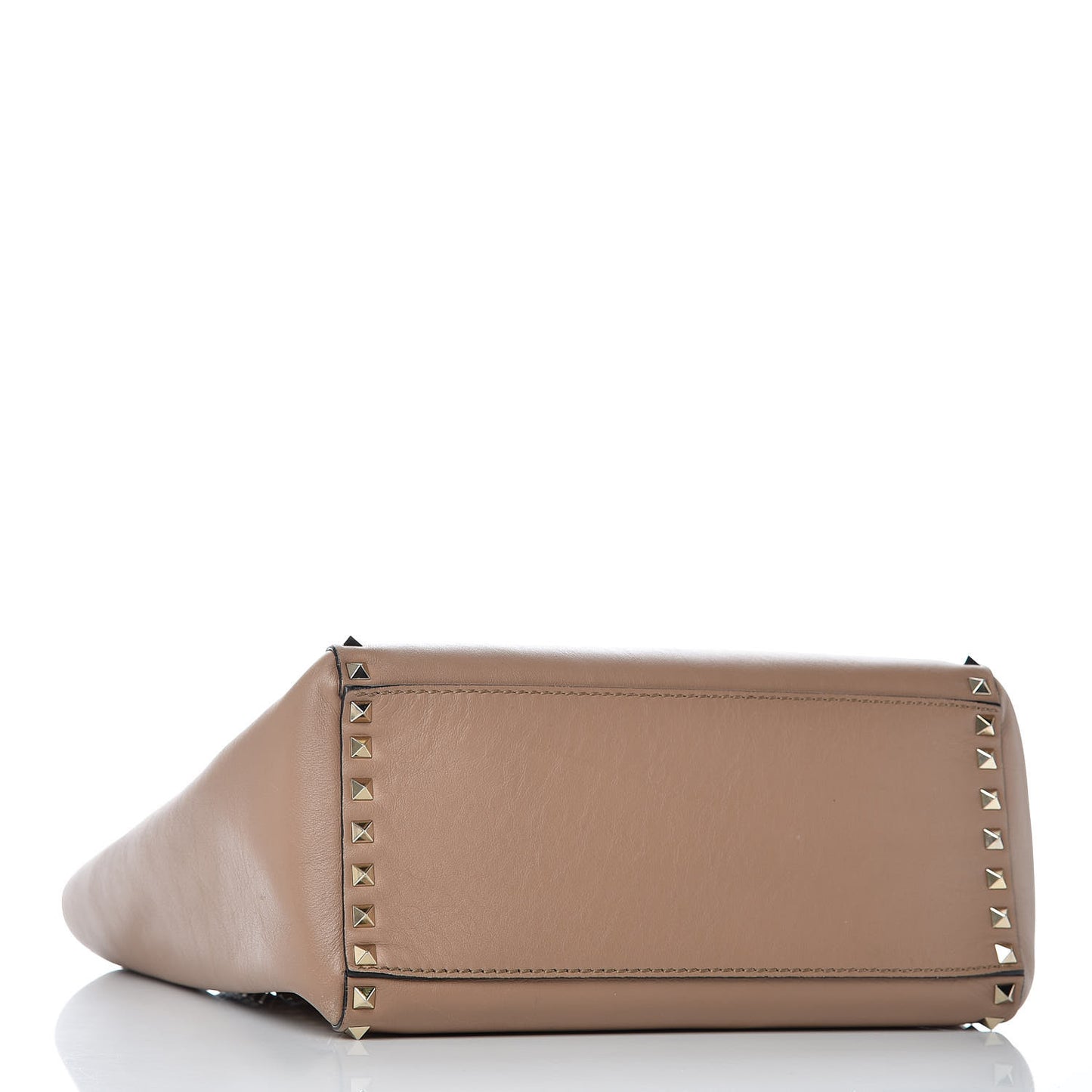 Vitello Rockstud Double Handle Tote Alpaca
