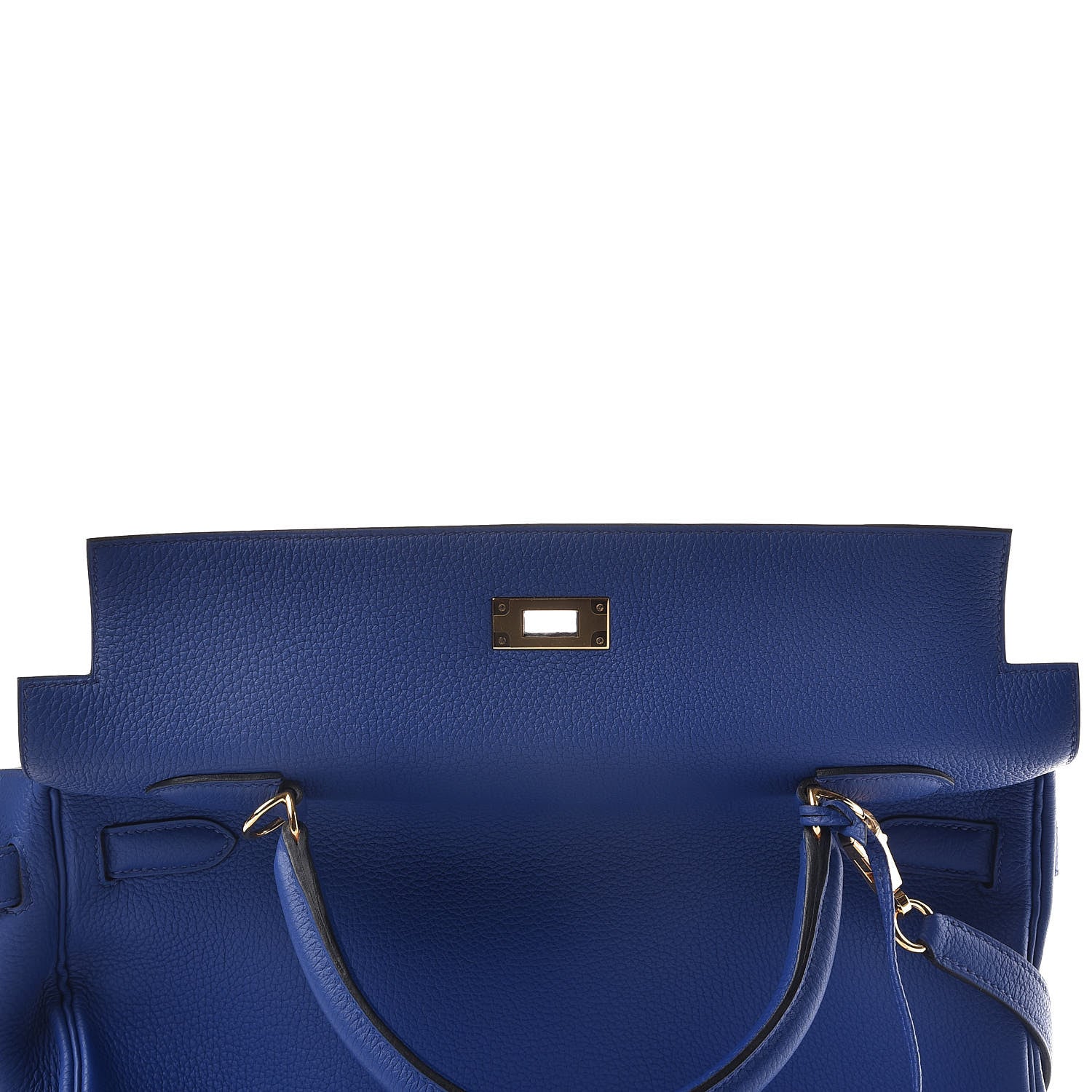 Hermes Togo Kelly Retourne 35 Bleu Electrique 15 of 37