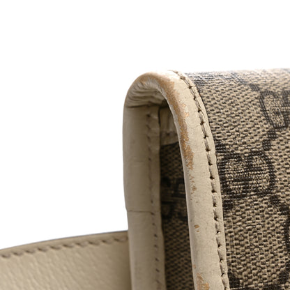 Gucci GG Supreme Monogram Web Small Ophidia Belt Bag 90 36 Beige Ebony White 12 of 12