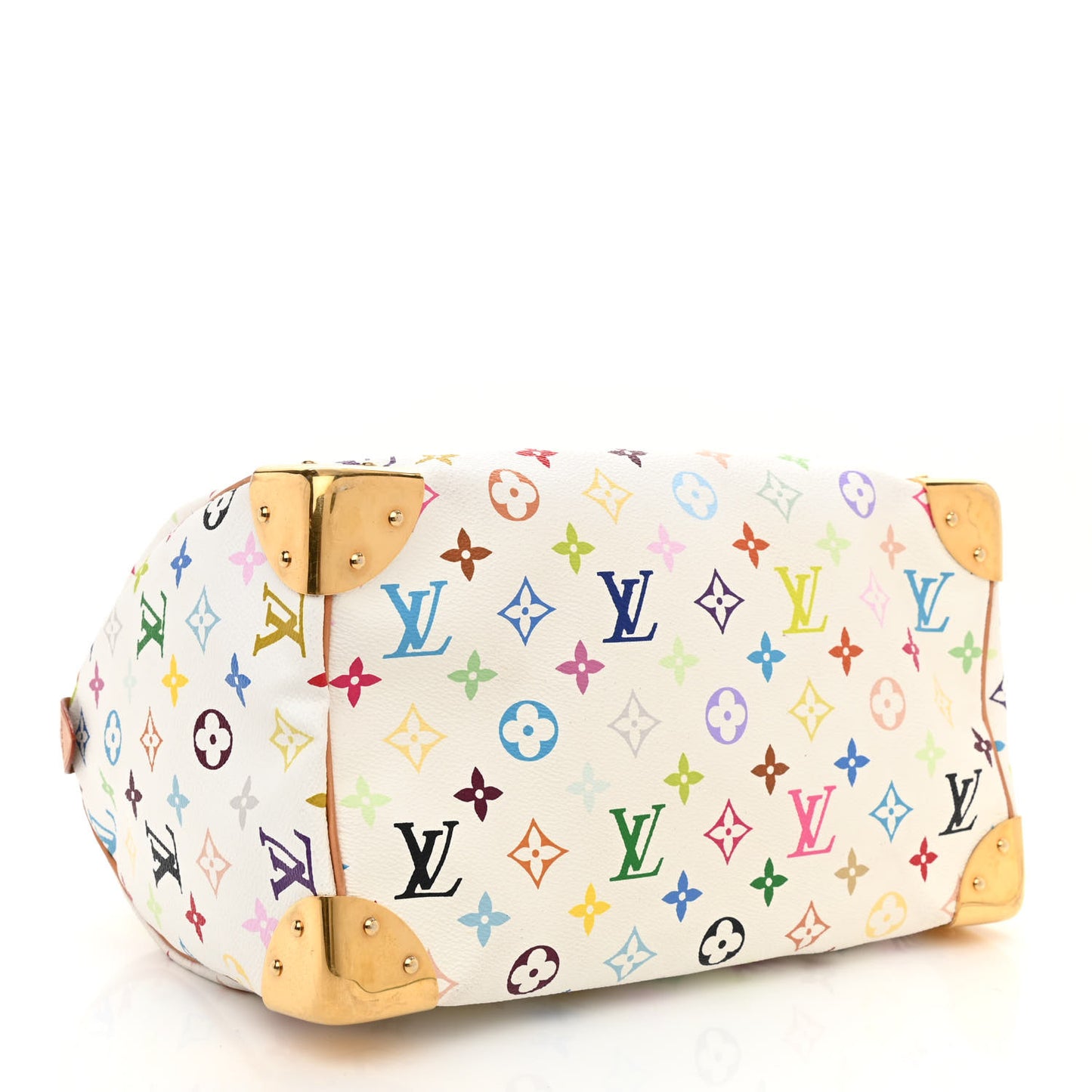 Monogram Multicolor Speedy 30 White