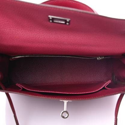 Hermes Togo Kelly Retourne 25 Rubis 4 of 9