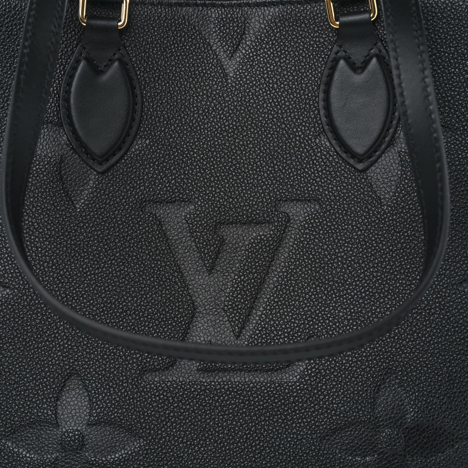Louis Vuitton Empreinte Monogram Giant OnTheGo MM Black 7 of 9
