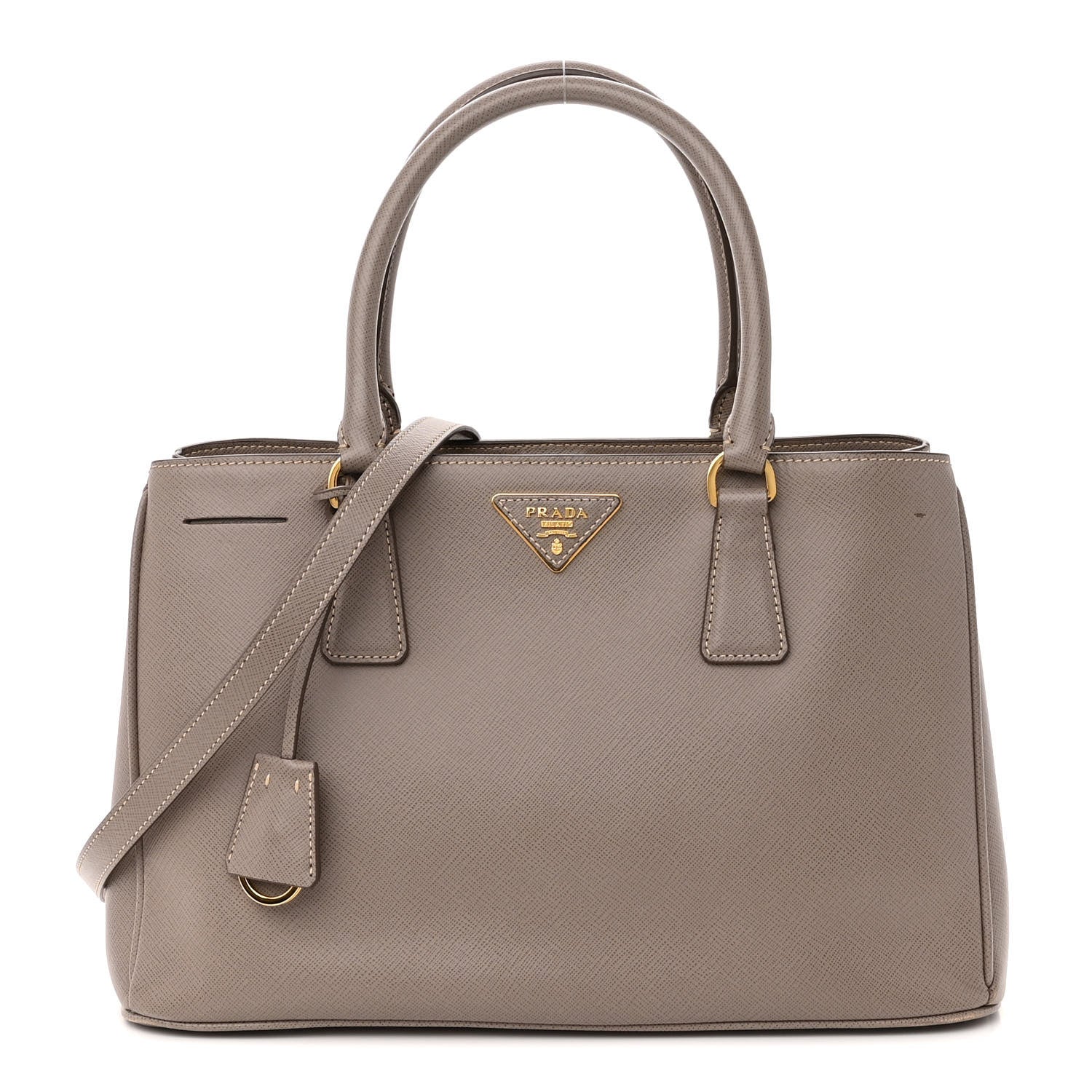 Prada Saffiano Lux Medium Tote Argilla 1 of 14