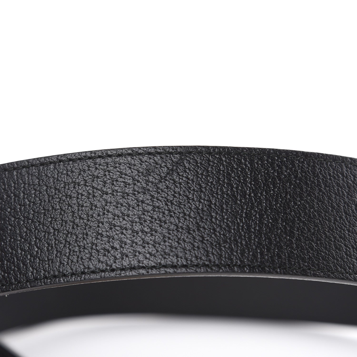 Gucci Textured Calfskin Double G 40mm Belt 105 42 Black 9 of 9
