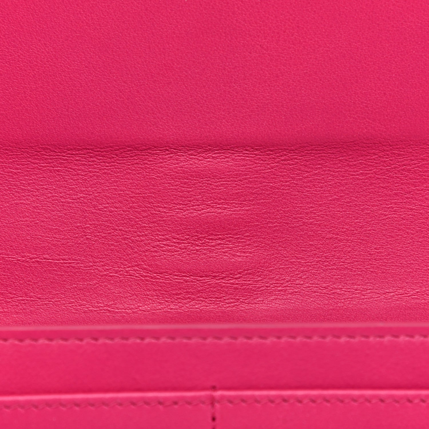 Saint Laurent Calfskin Classic Y Ligne Wallet Fuchsia 9 of 10