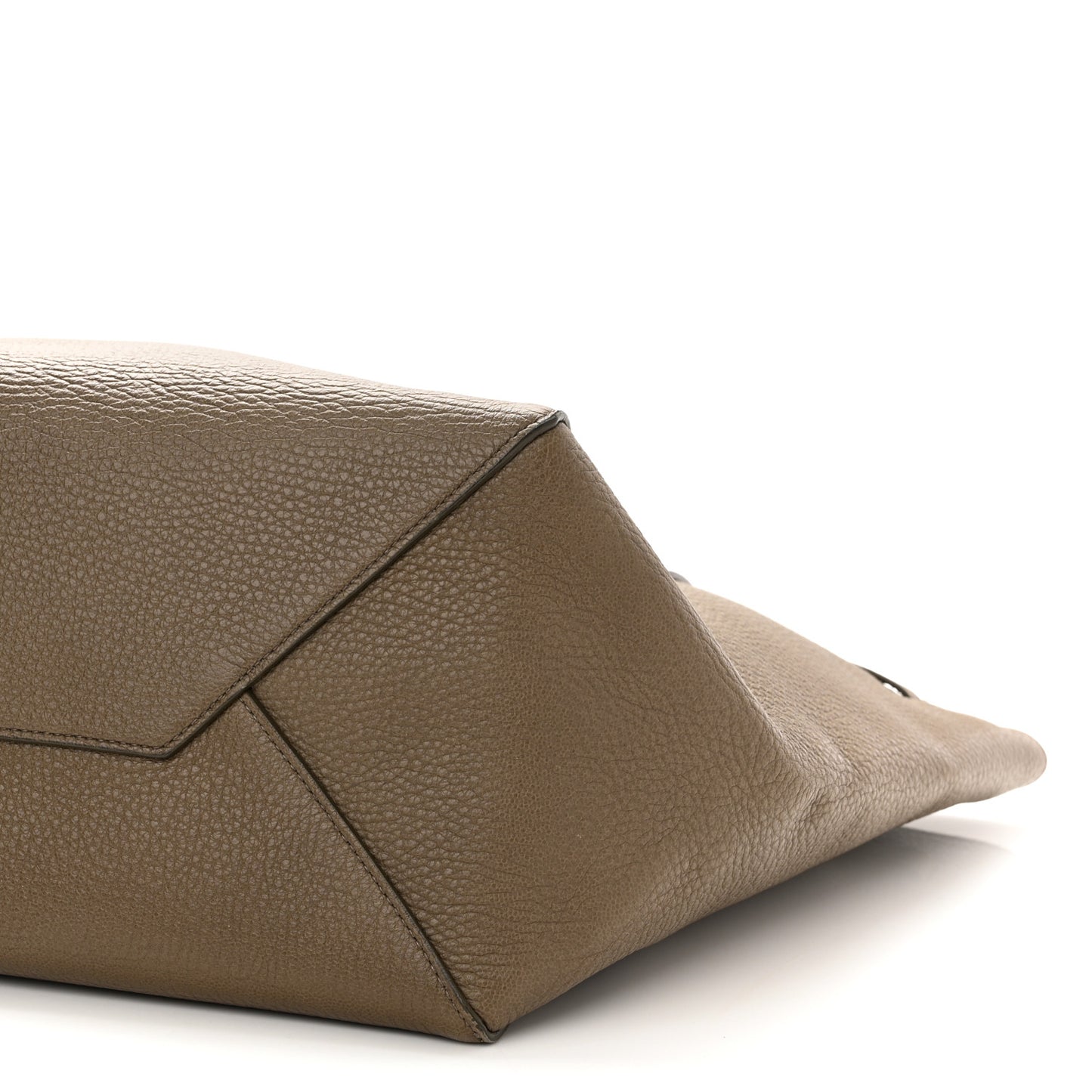 Soft Grained Calfskin Small Belt Cabas Phantom Taupe