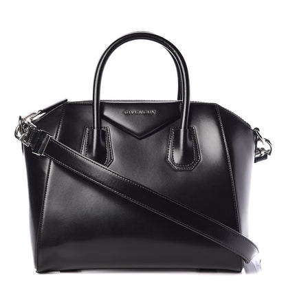 Givenchy Shiny Lord Calfskin Small Antigona Black 1 of 12