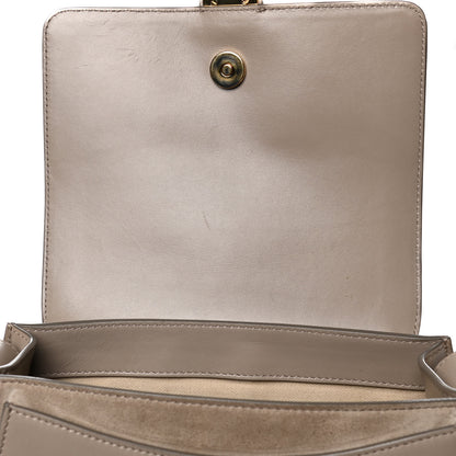 Chloe Calfskin Suede Large Tess Bag Motty Grey 13 of 18