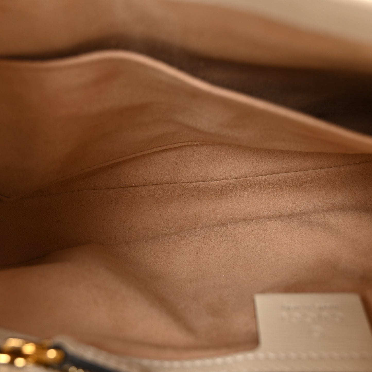 GG Supreme Monogram Azalea Calfskin Web Small Jackie 1961 Hobo Beige Ebony Mystic White