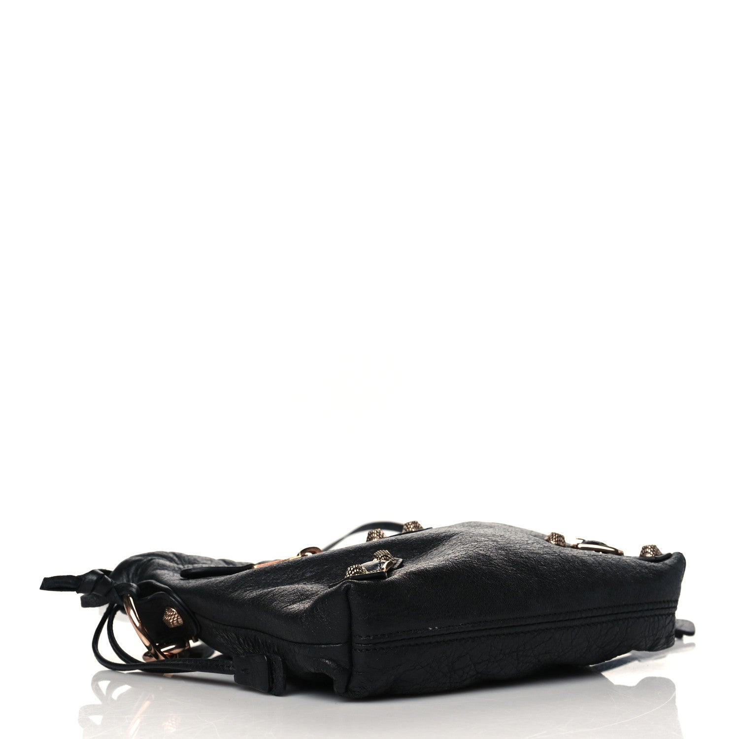Balenciaga Agneau Giant 12 Rose Gold Hardware Mini Move On Black 4 of 13