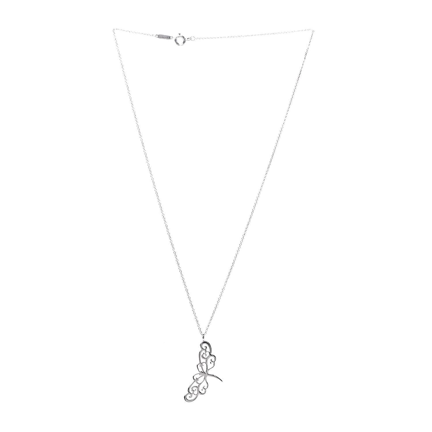 Sterling Silver Enchant Dragonfly Pendant Necklace