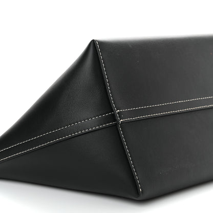 Burberry Soft Calfskin Small Pocket Tote Bag Black 9 of 10