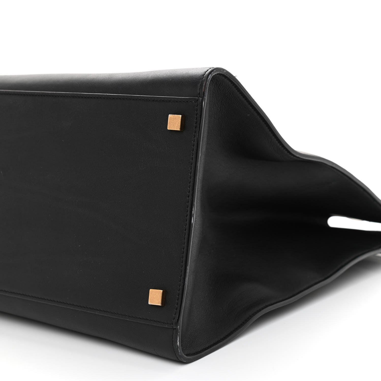 Saint Laurent Calfskin Large Manhattan Shopper Tote Black 7 of 7