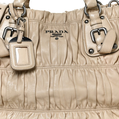 Prada Nappa Gaufre Tote Cera 8 of 11